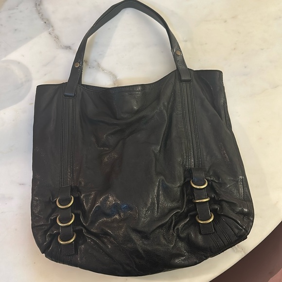 Kooba Handbags - Kooba Black Leather Shoulder Bag